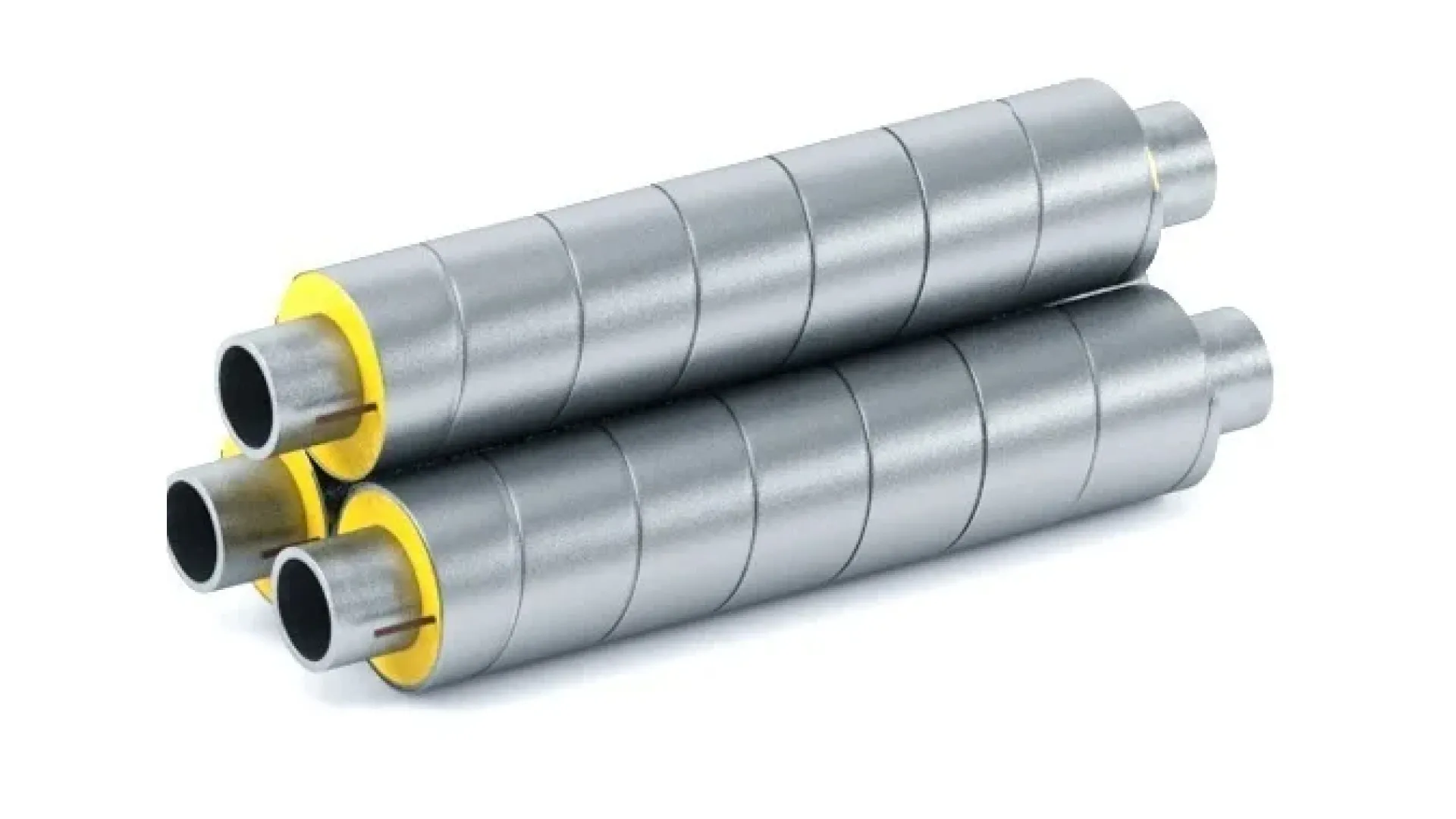 Теплоизоляция предизолированная неподвижная опора ППУ  530 мм  710 мм